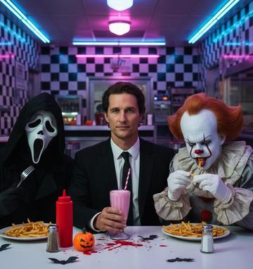 Beispiel für den Trend «Neon, Halloween»